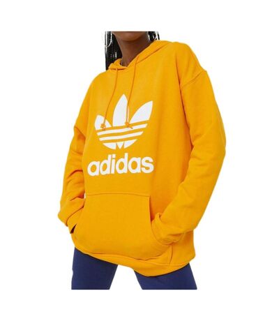 Sweat Orange Femme Adidas Trf Hoodie - 38