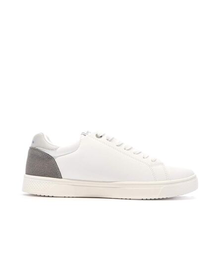 Baskets blanches/grises homme teddy smith 120100