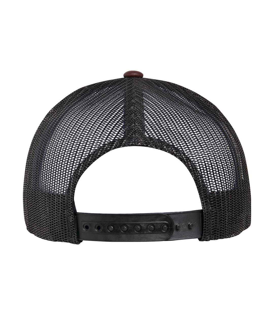 Casquette trucker adulte pourpre / noir Flexfit-2