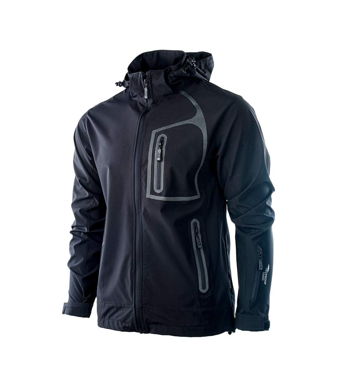 Veste softshell nils homme noir Hi-Tec Hi-Tec