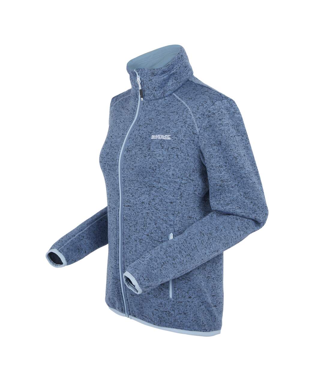 Veste polaire newhill femme bleu de gris / bleu ciel Regatta-3