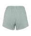 Womens/ladies French Terry Shorts Washed Jade Green Native Spirit-2