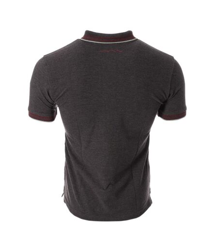 Polo gris foncé homme teddy smith pasian - m