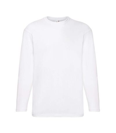 T-shirt Valueweight Homme Blanc Fruit Of The Loom
