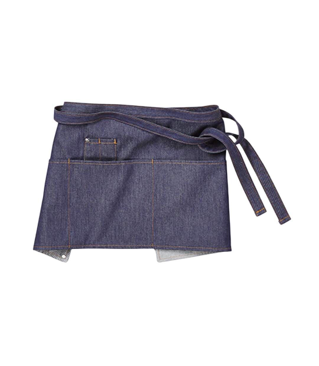 Tablier bistrot bellante taille unique bleu denim CG Workwear-1