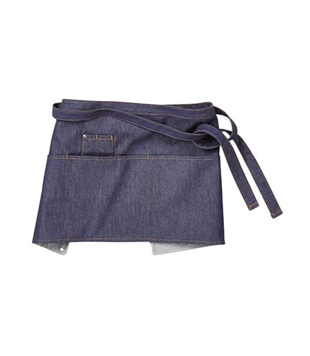 Tablier bistrot bellante taille unique bleu denim CG Workwear