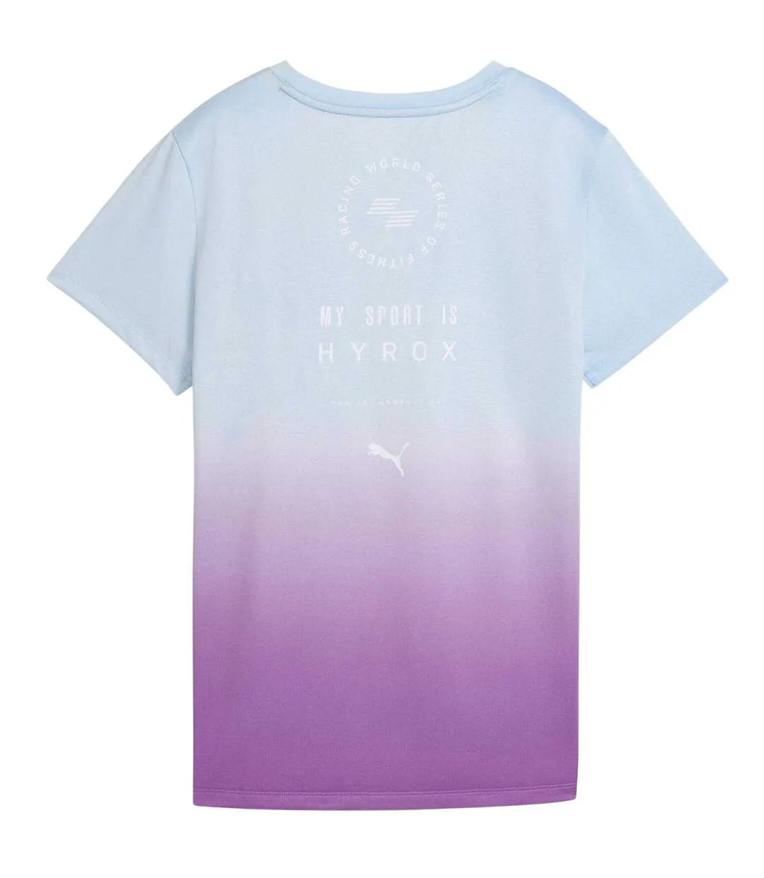 Unisex Adult Hyrox Ombre Knitted Regular T-shirt Orchid Puma-3