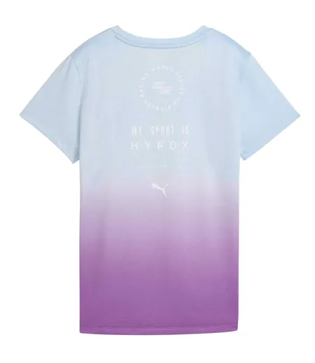 Unisex Adult Hyrox Ombre Knitted Regular T-shirt Orchid Puma