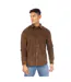 Mens Regular Shirt Brown Peter Werth-1