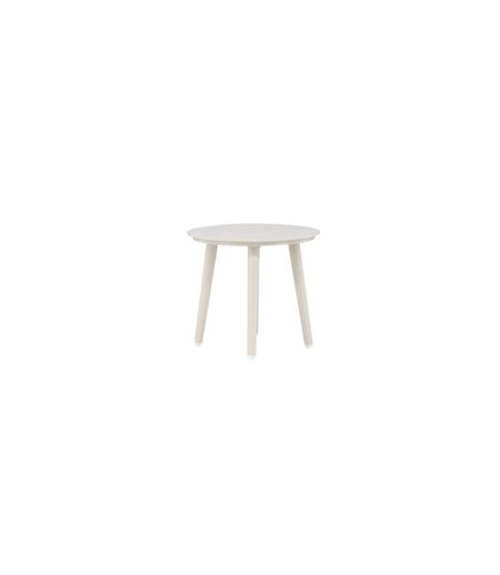 Table d'Appoint de Jardin Ronde Lina 40cm Beige