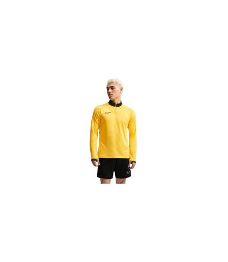 Mens Dri-fit Academy 25 Training Sweatshirt Yellow Nike