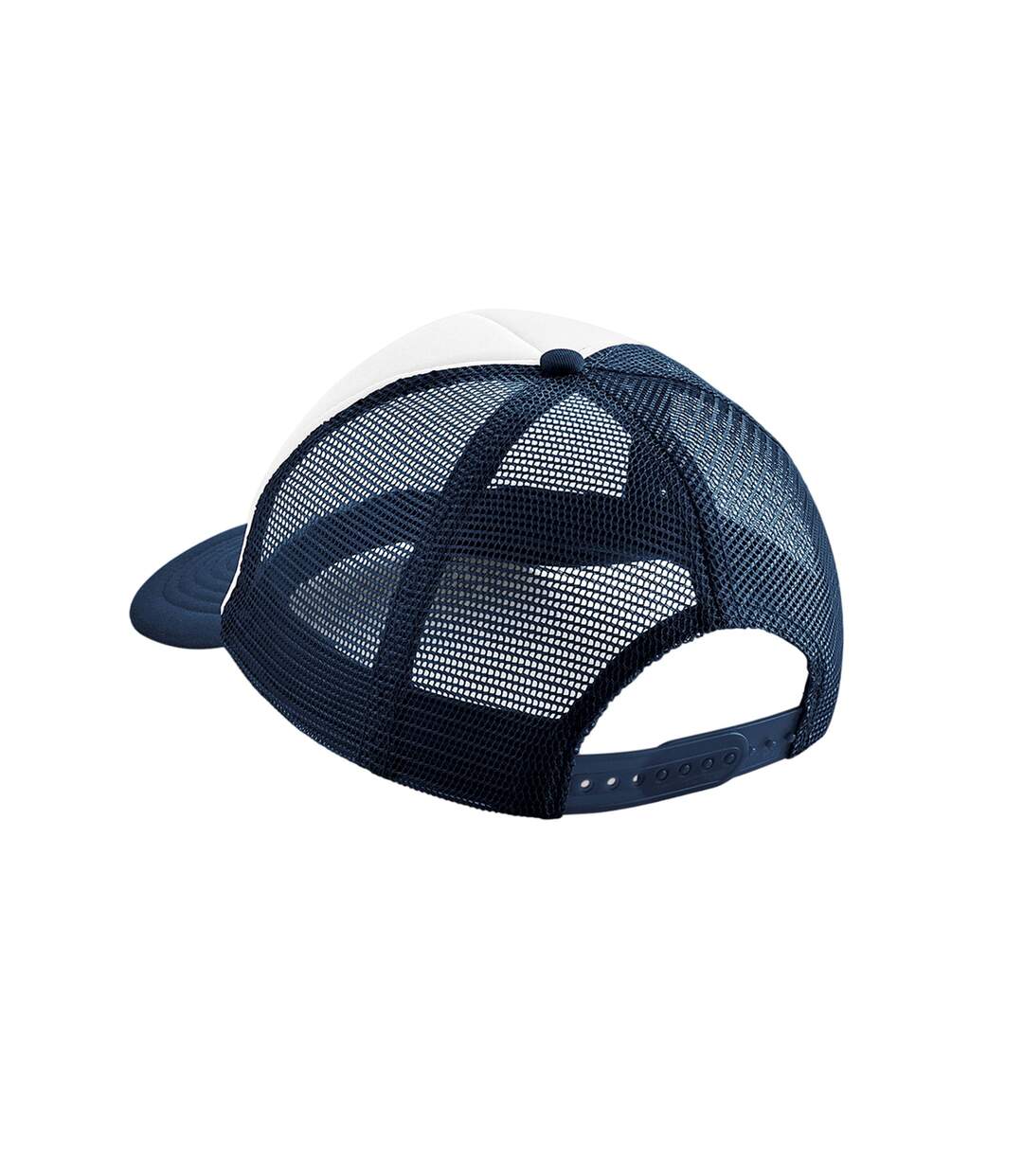 Casquette trucker bleu marine / blanc Beechfield-2