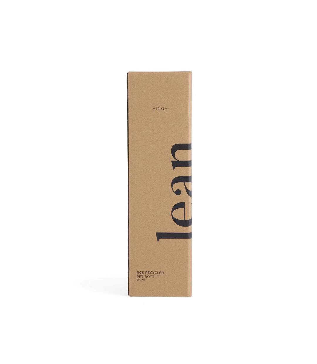 Lean recycled 800ml water bottle one size anthracite Vinga-4
