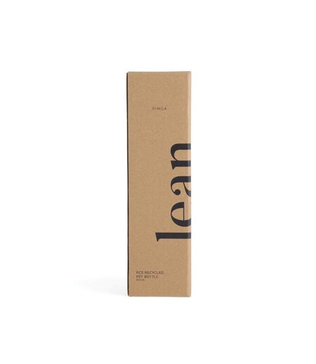 Lean recycled 800ml water bottle one size anthracite Vinga
