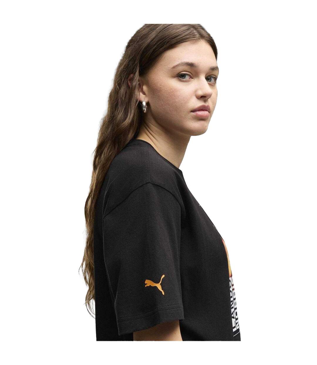 Unisex Adult Lando Norris Mclaren F1 T-shirt  Black Puma-4