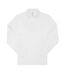 Polo my homme blanc B&C-1