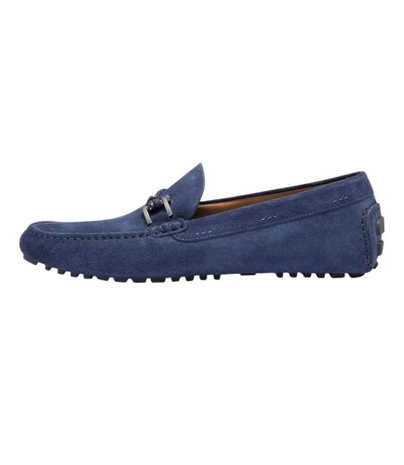 Mocassins Driver Homme Bleu Boss