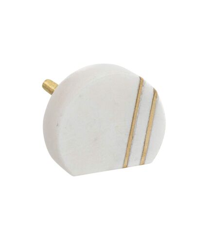 Lot de 2 Boutons de Meuble Maeva 4cm Blanc