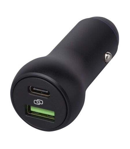 Tekio Pilot USB Car Charger (Solid Black) (One Size) - UTPF3953