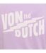 T-shirt femme col rond print devant et dos April Vondutch-4