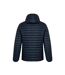 Mens flete lightweight showerproof padded jacket navy Weird Fish