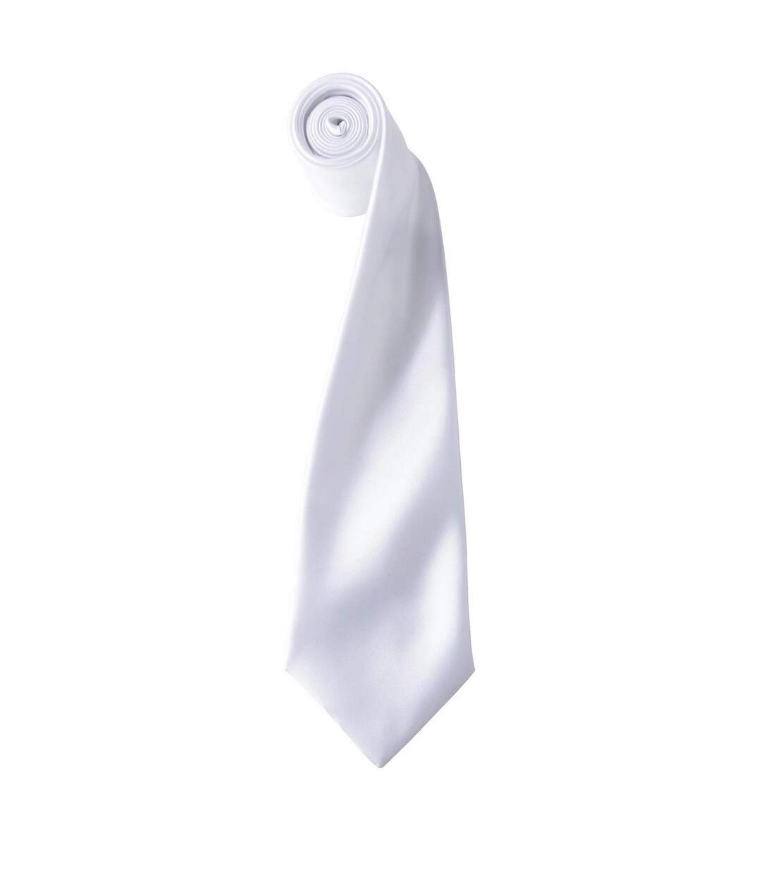 Cravate Colours Collection Taille Unique Blanc Premier-1