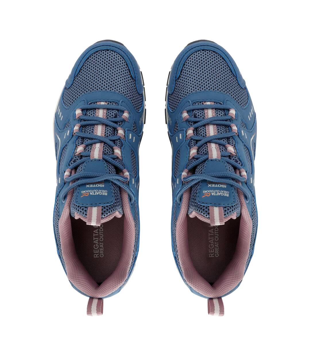 Womens/ladies Vendeavour Walking Shoes Coronet Blue Toadstool Regatta-3