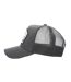 Casquette Trucker Sport Motif/style Logo Plate Gris Noir Societe Noir-3