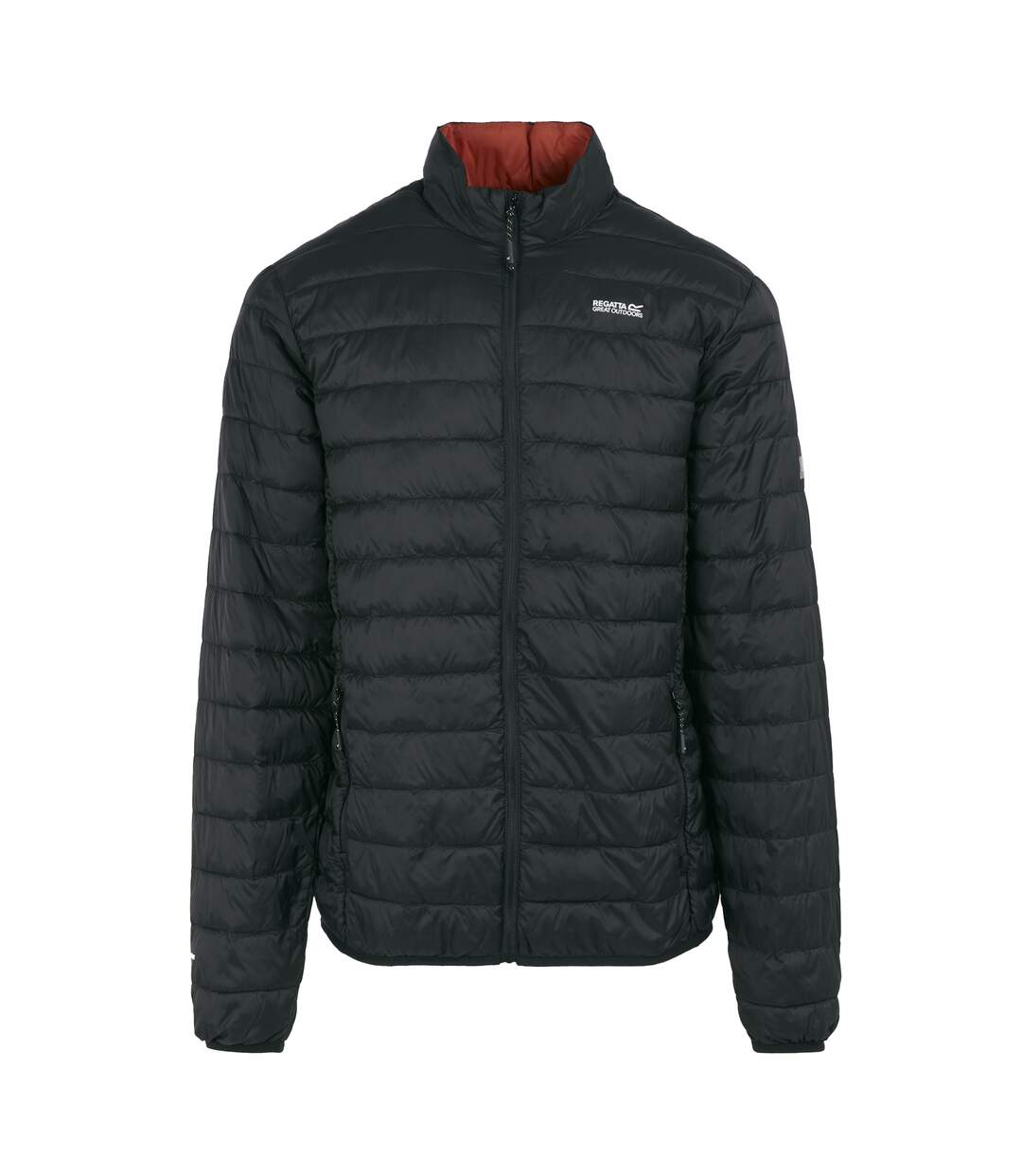 Veste isolée hillpack homme noir / ocre rouge Regatta-1