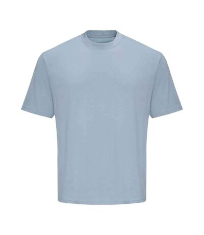 Unisex adult 100 oversized t-shirt sky blue Awdis