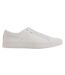 Mens Futurism Leather Tennis Trainers White Hugo-3