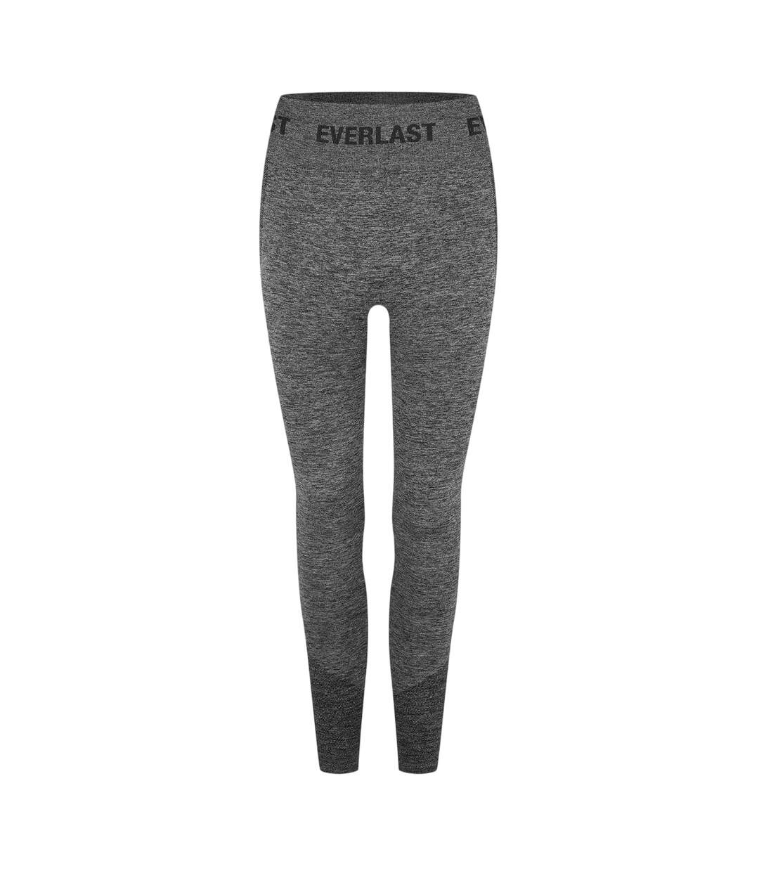 Legging Motif/style Sans Coutures Femme Charbon Chiné Everlast-2
