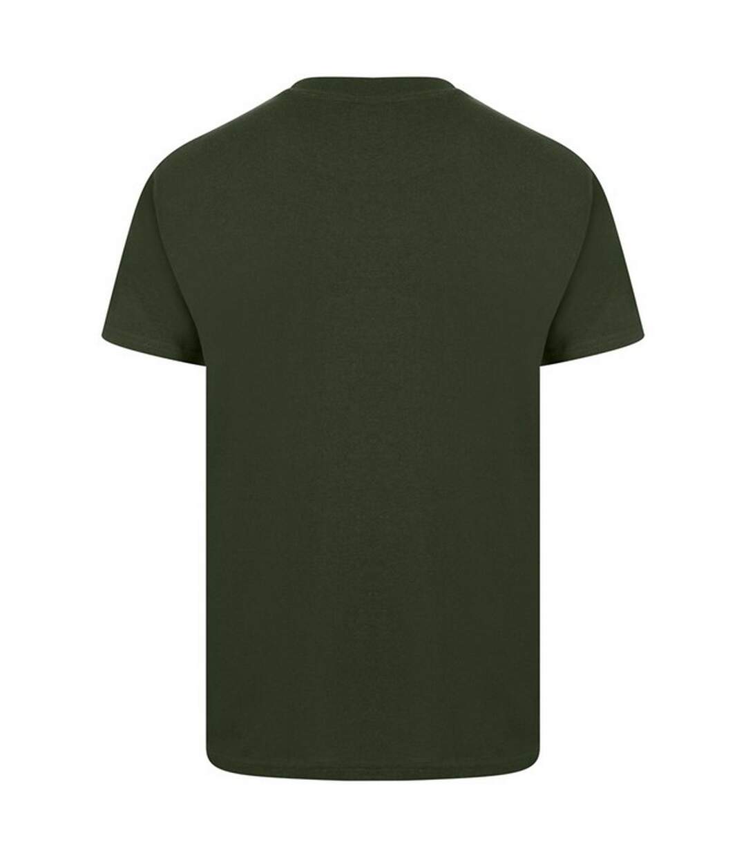 T-shirt Manches Courtes Homme Vert Forêt Casual-3