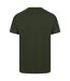 T-shirt Manches Courtes Homme Vert Forêt Casual-3