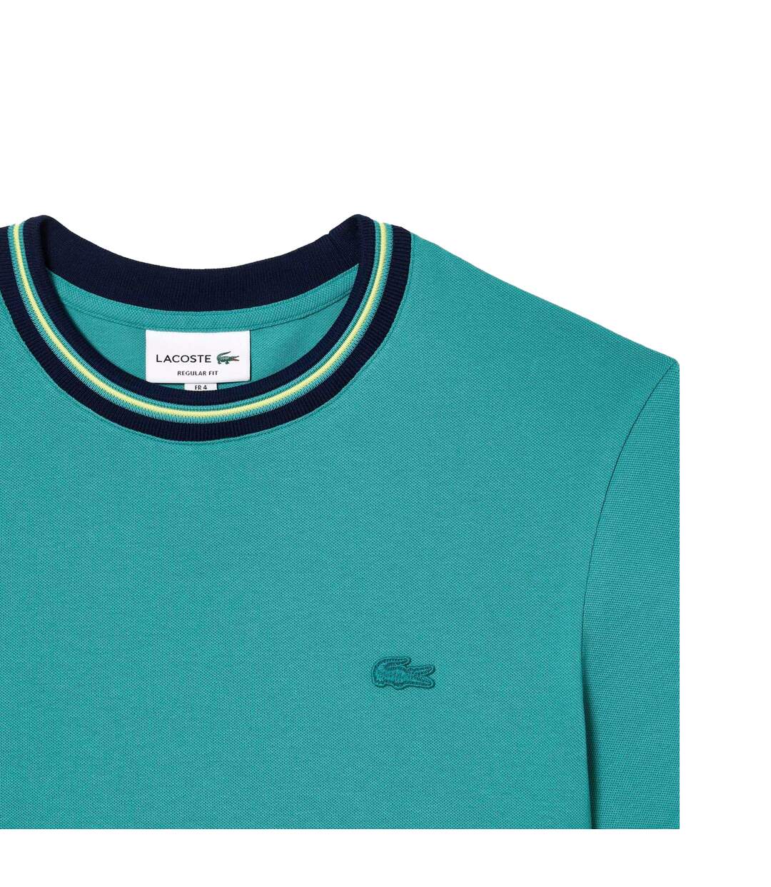 T-shirt homme vert Lacoste-2