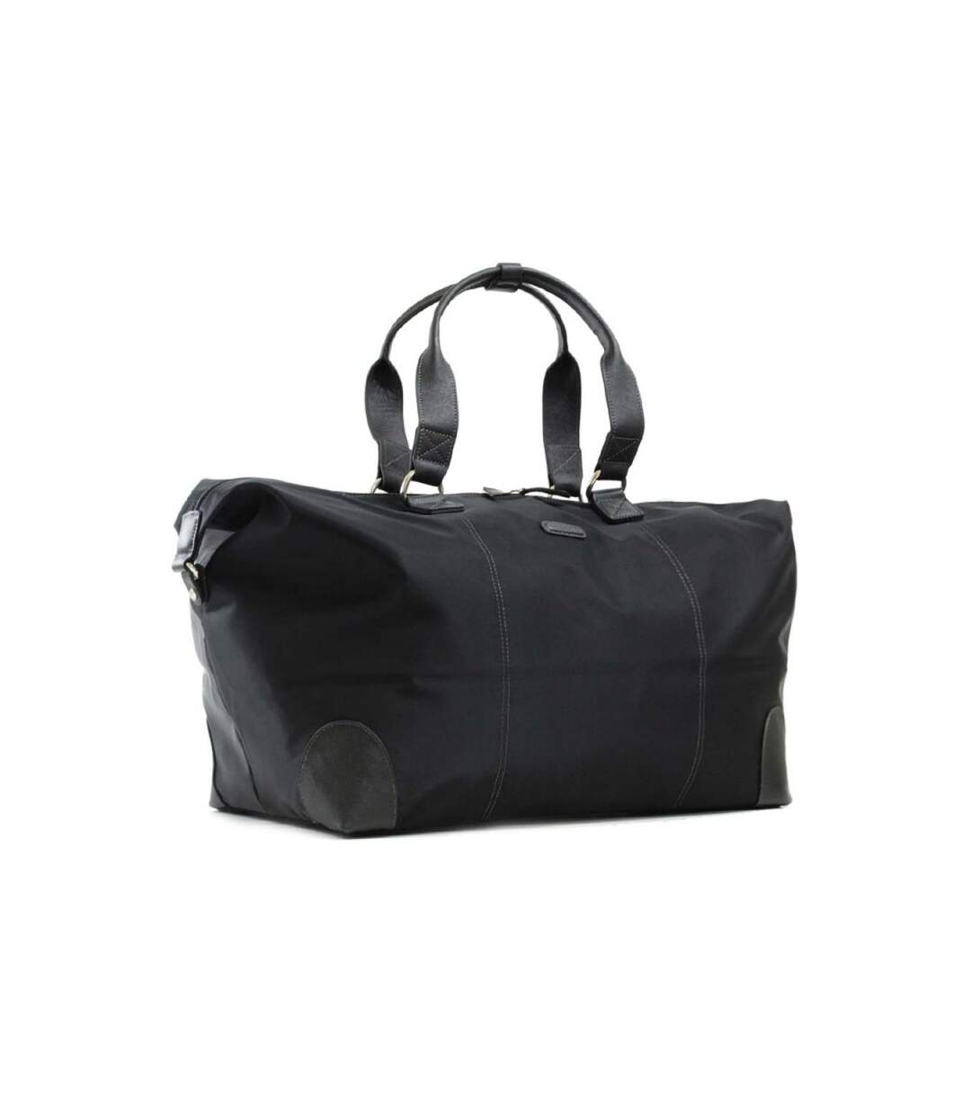 Katana - Sac week-end nylon et cuir - noir - 5233-1