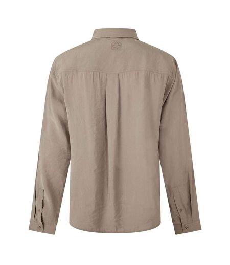 Chemise Manches Longues Homme Taupe Belier