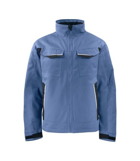 Projob Mens Contrast Padded Service Jacket (Sky Blue) - UTUB351