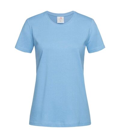 Stedman Womens/Ladies Classic Tee (Light Blue)