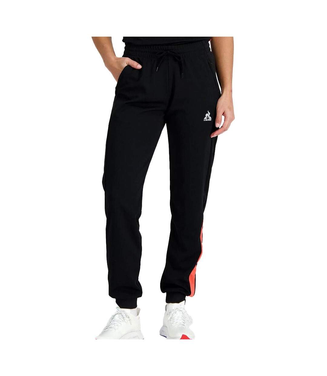 Jogging noir femme le coq sportif  n°1-1