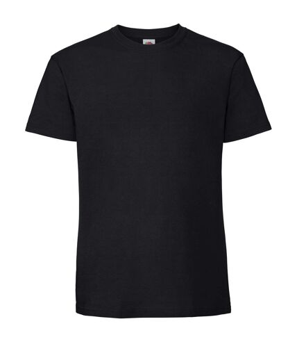 Fruit Of The Loom Mens Ringspun Premium Tshirt (Black) - UTRW5974