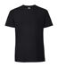 Fruit Of The Loom Mens Ringspun Premium Tshirt (Black*)