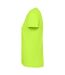 Womens/ladies estoril short-sleeved t-shirt fluorescent green Roly-3