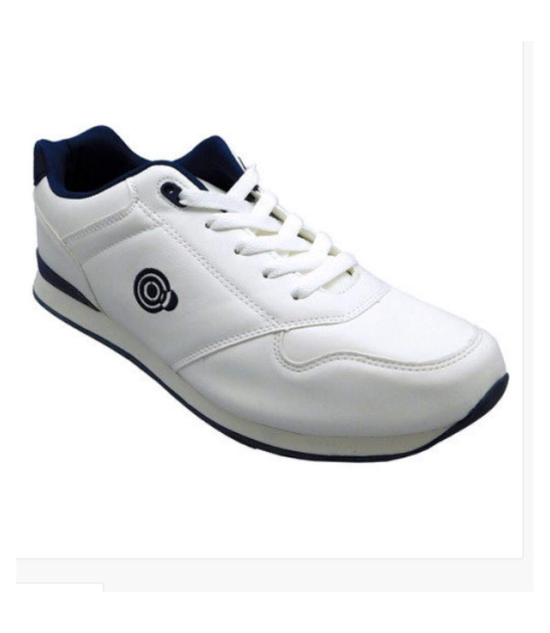 Unisex adult anchor trainers white/navy Dek-2