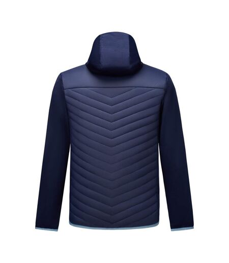 Mens Andreson Marl Hybrid Jacket Navy Dusky Blue Regatta