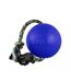 Balle pour chiens romp-n-roll 11,43 cm bleu Jolly Pets