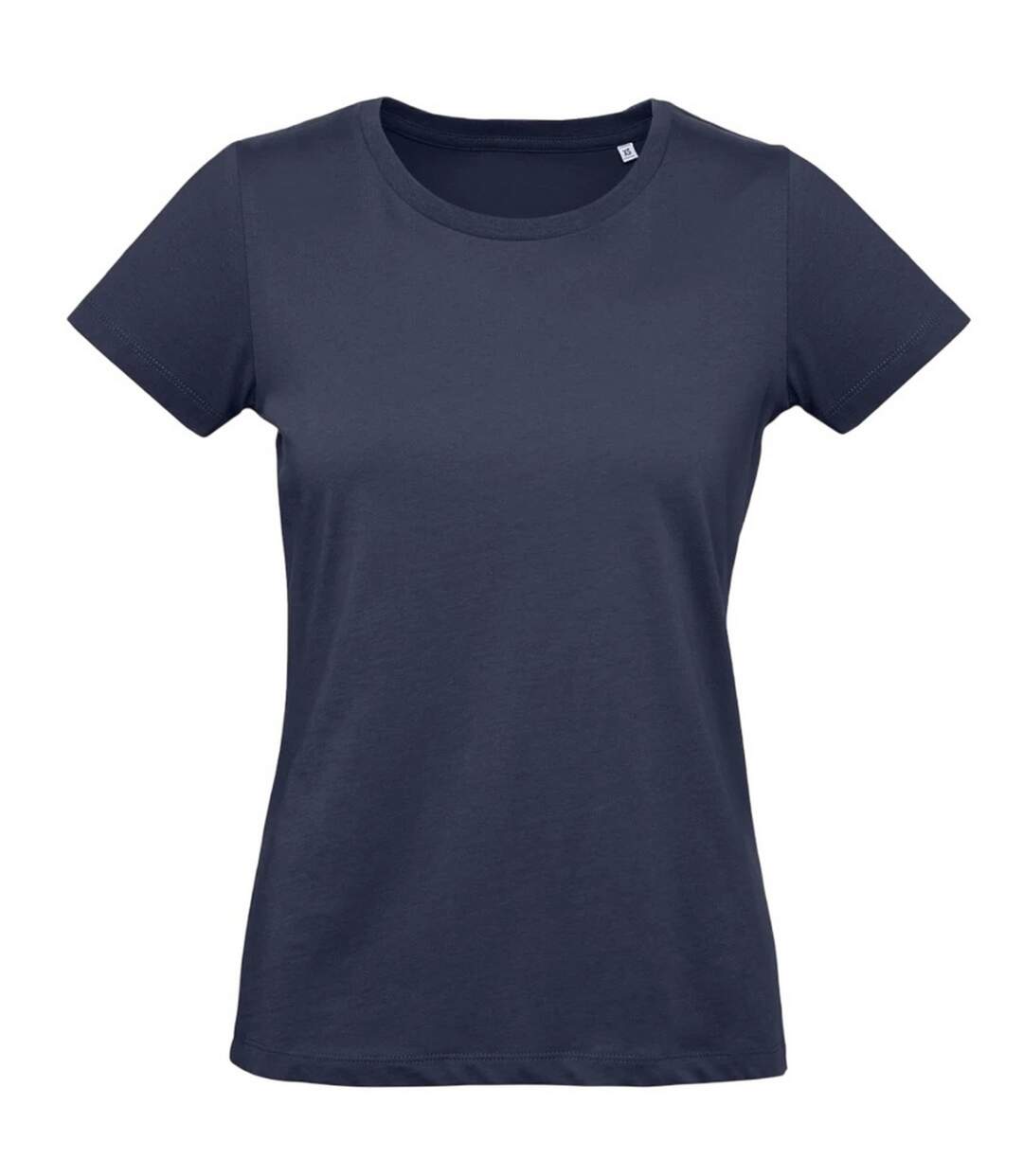 T-shirt Inspire Plus Femme Bleu Marine B&C-1