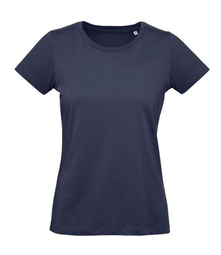 T-shirt Inspire Plus Femme Bleu Marine B&C