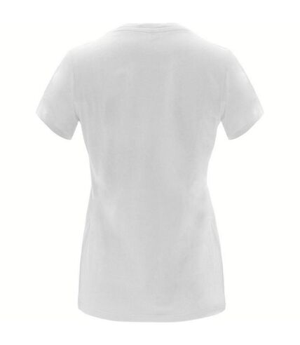 T-shirt capri femme blanc Roly