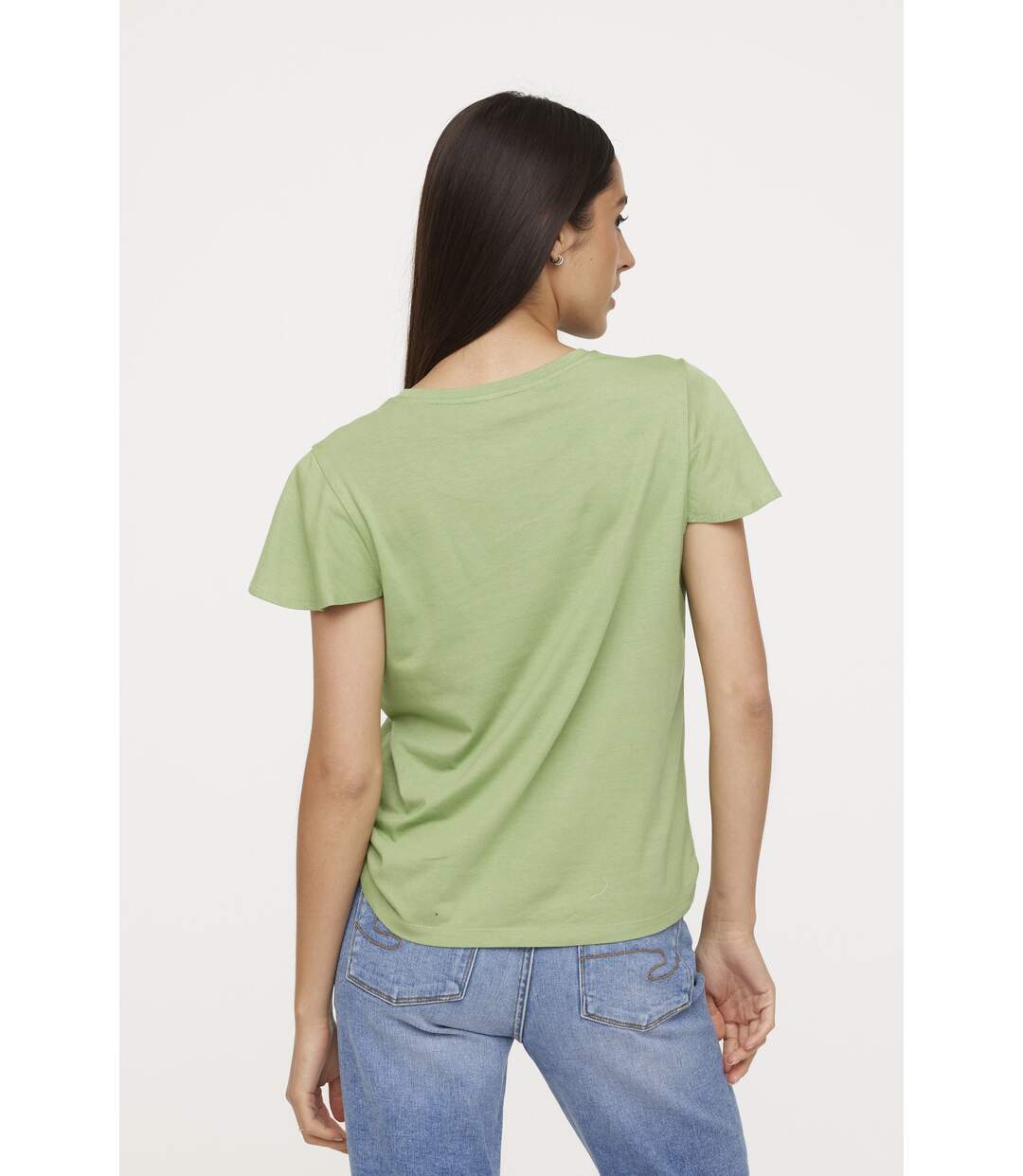 T-shirt ANARA Matcha-3